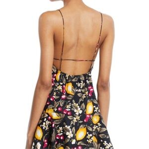 BA&SH Erik Floral Print Mini Dress Size 2